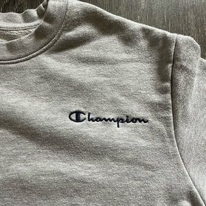 small champion crewneck